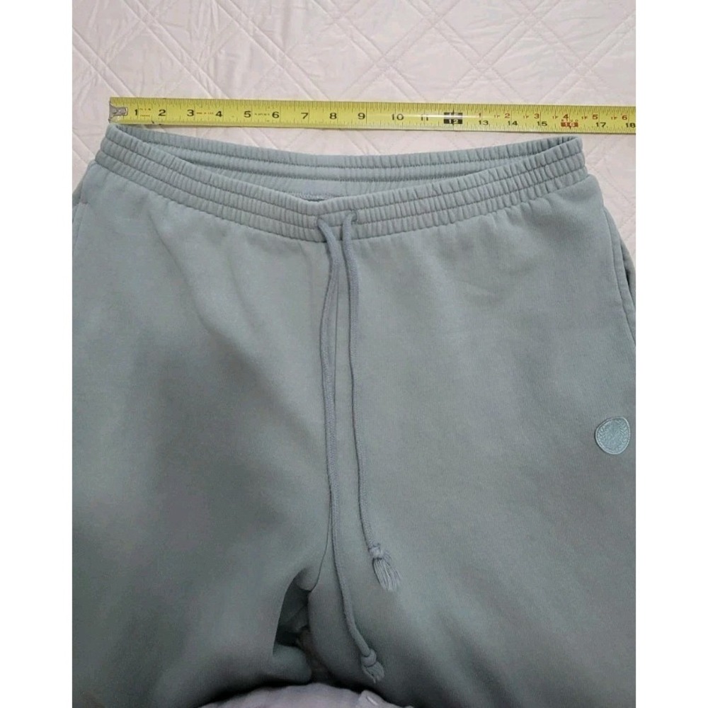 VICTORIA'S SECRET PINK Green Jogger Pocket Drawstring Sweatpants Size L - Picture 5 of 6